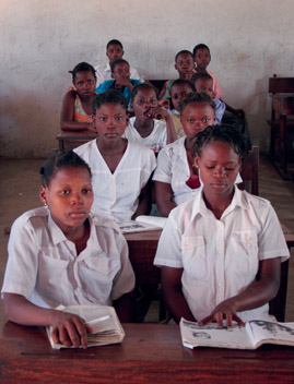 Children in school