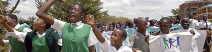 Children rallying