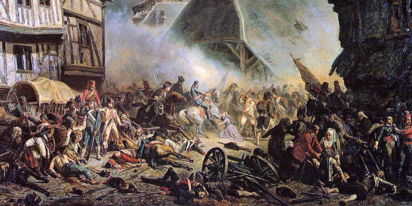 A painting depicting the french revolution