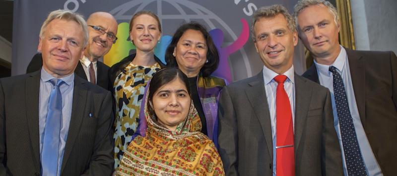 Board with Malala
