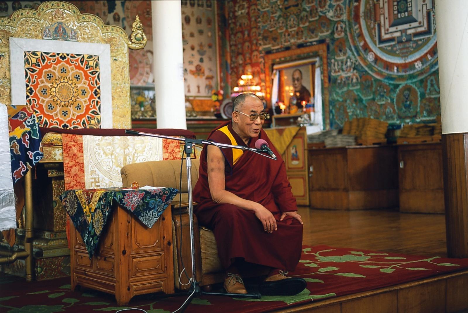 The Daila Lama speaks