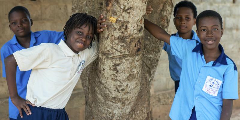 School children in Bénin.