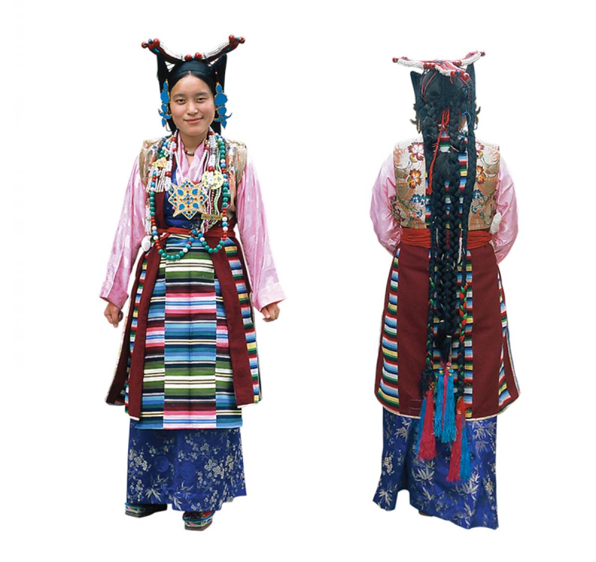 Blue Tibetan Dress Sets Lhasa Clothing Women Tibetan Clothing Tibetan Dress  Woman Casual Dress Long Dress Hanfu Bora Guozhuang Stage Skirt | Fruugo US